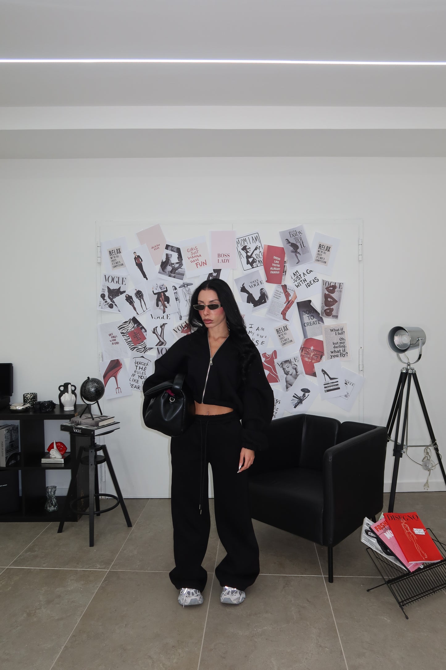 Cordset SPORTSGIRL nera