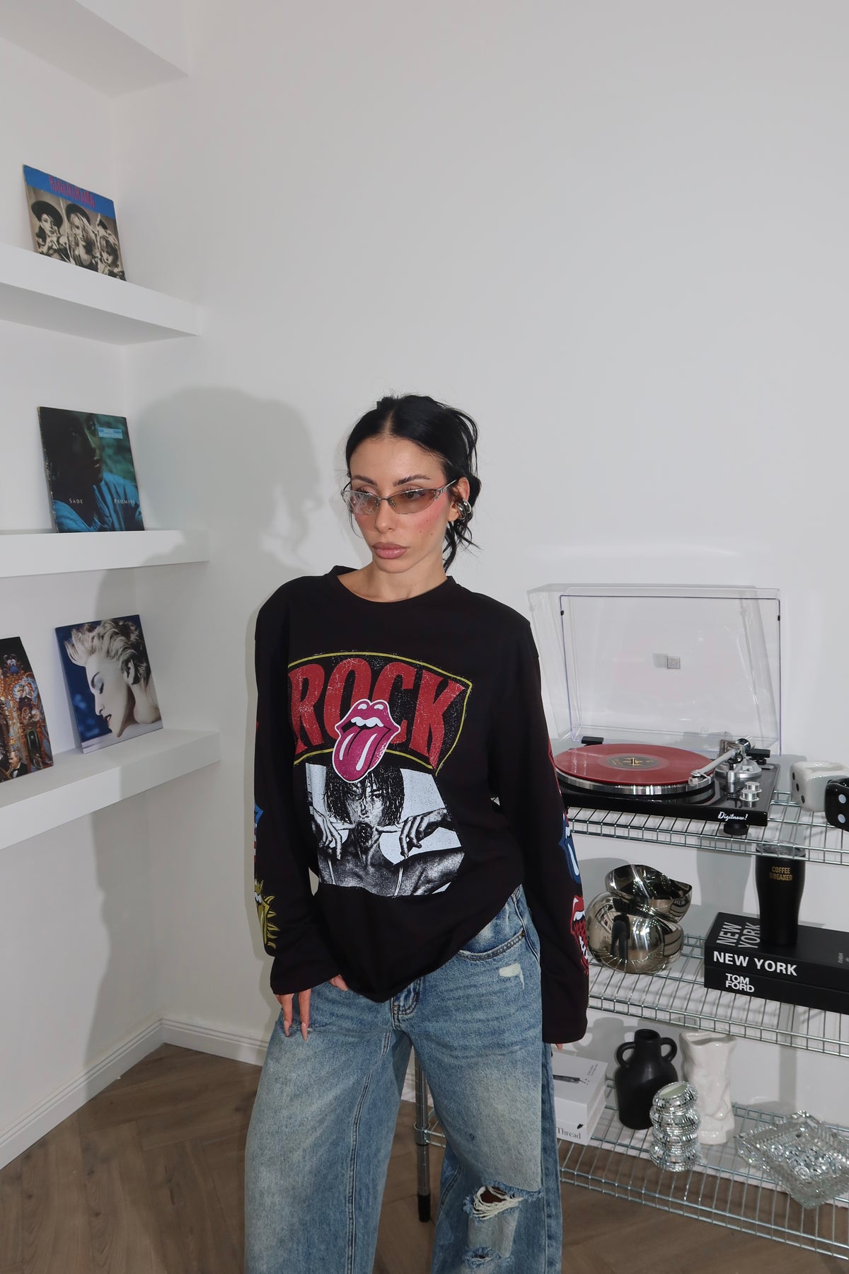 Maglia ROCK nero