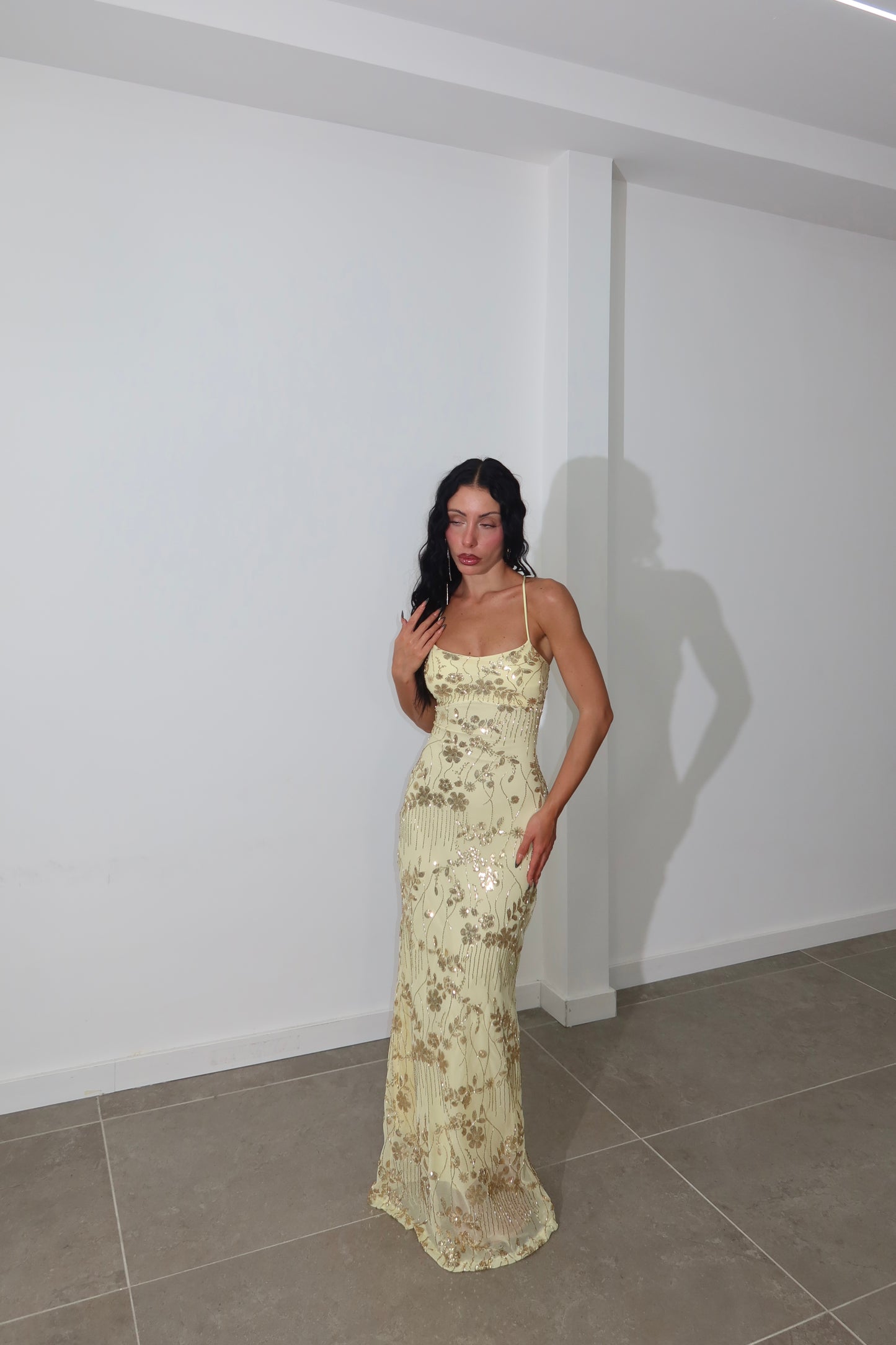 LongDress DULCE giallo