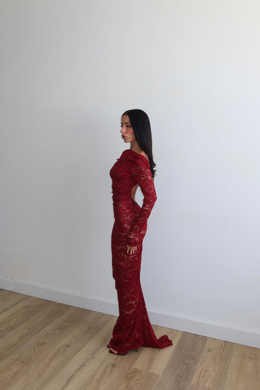 LongDress IVANOVA bordeaux