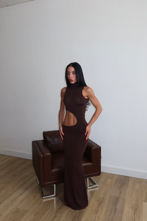 LongDress ARTEMIS choco