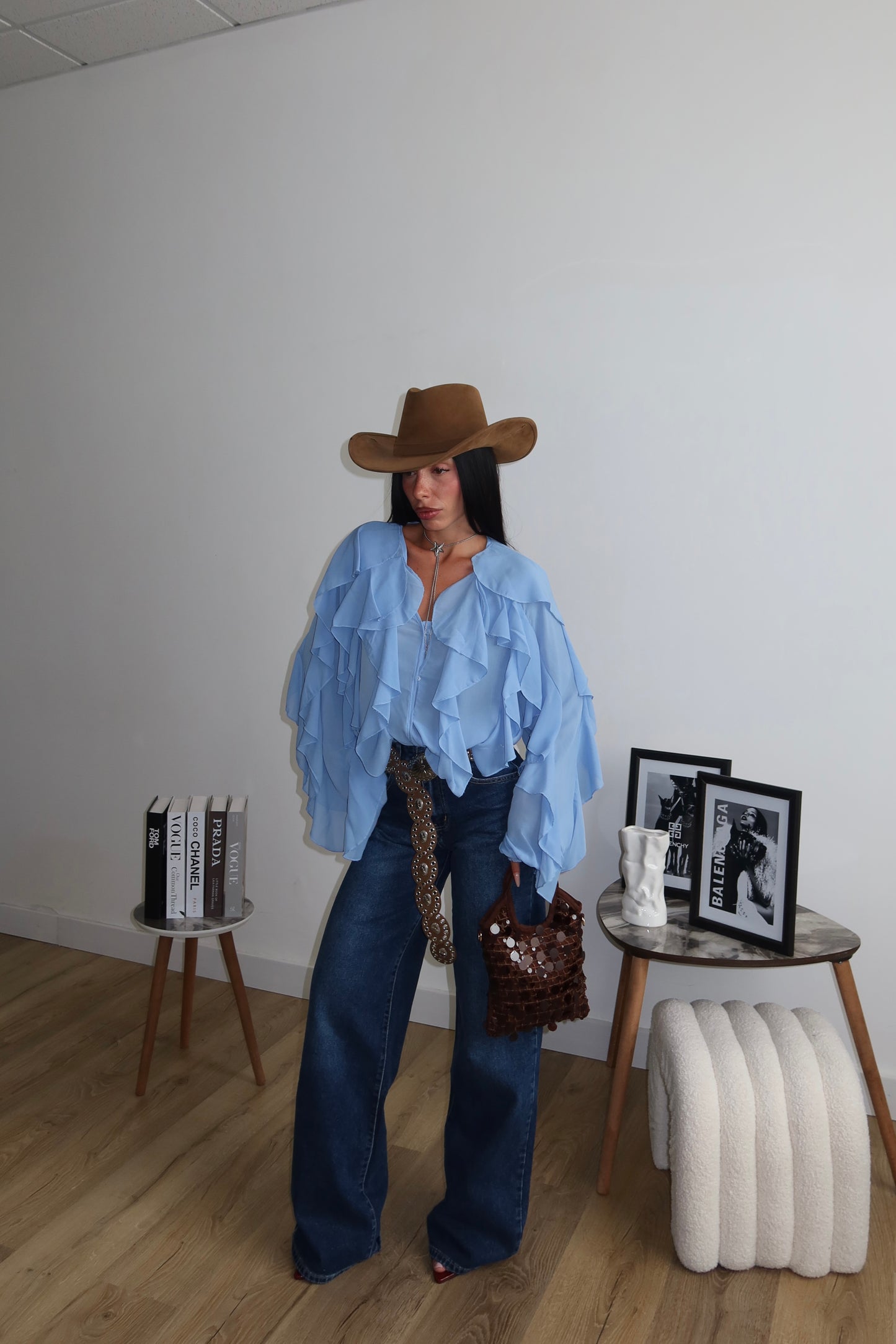Camicia VOLANT azzurro