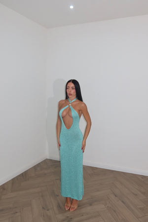 LongDress SOREN verde acqua