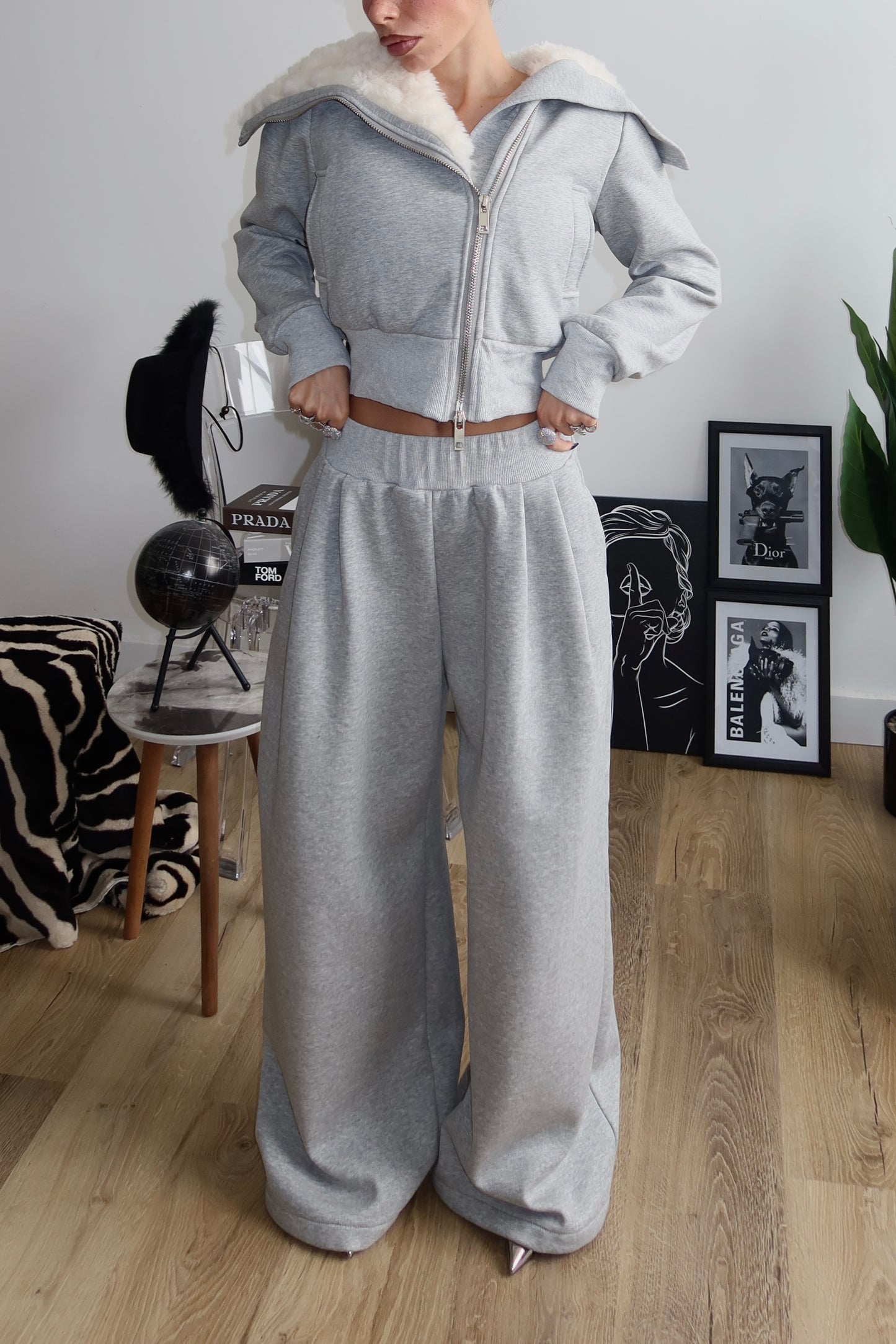 Cordset ICELAND grigio