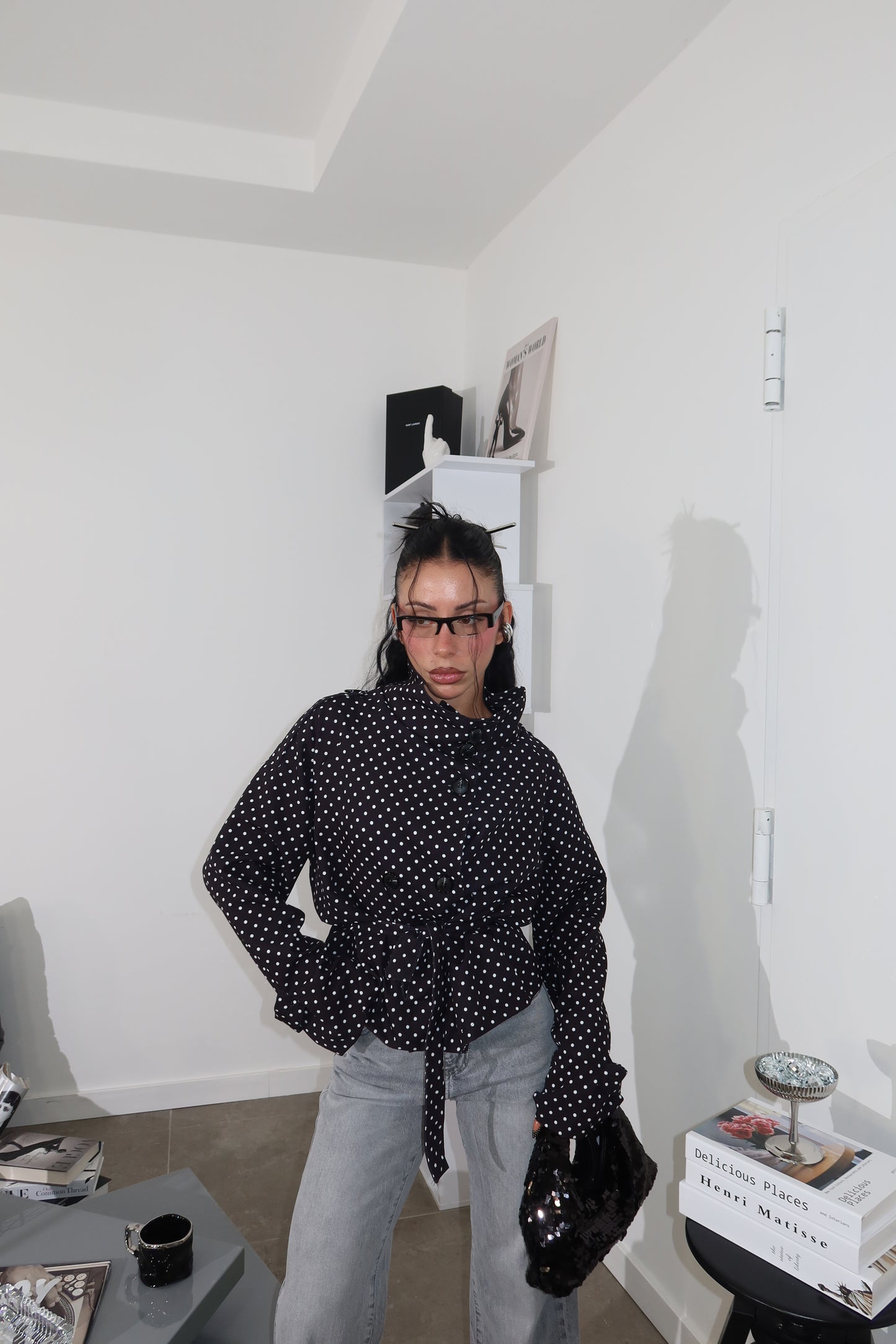 Trench POIS nero
