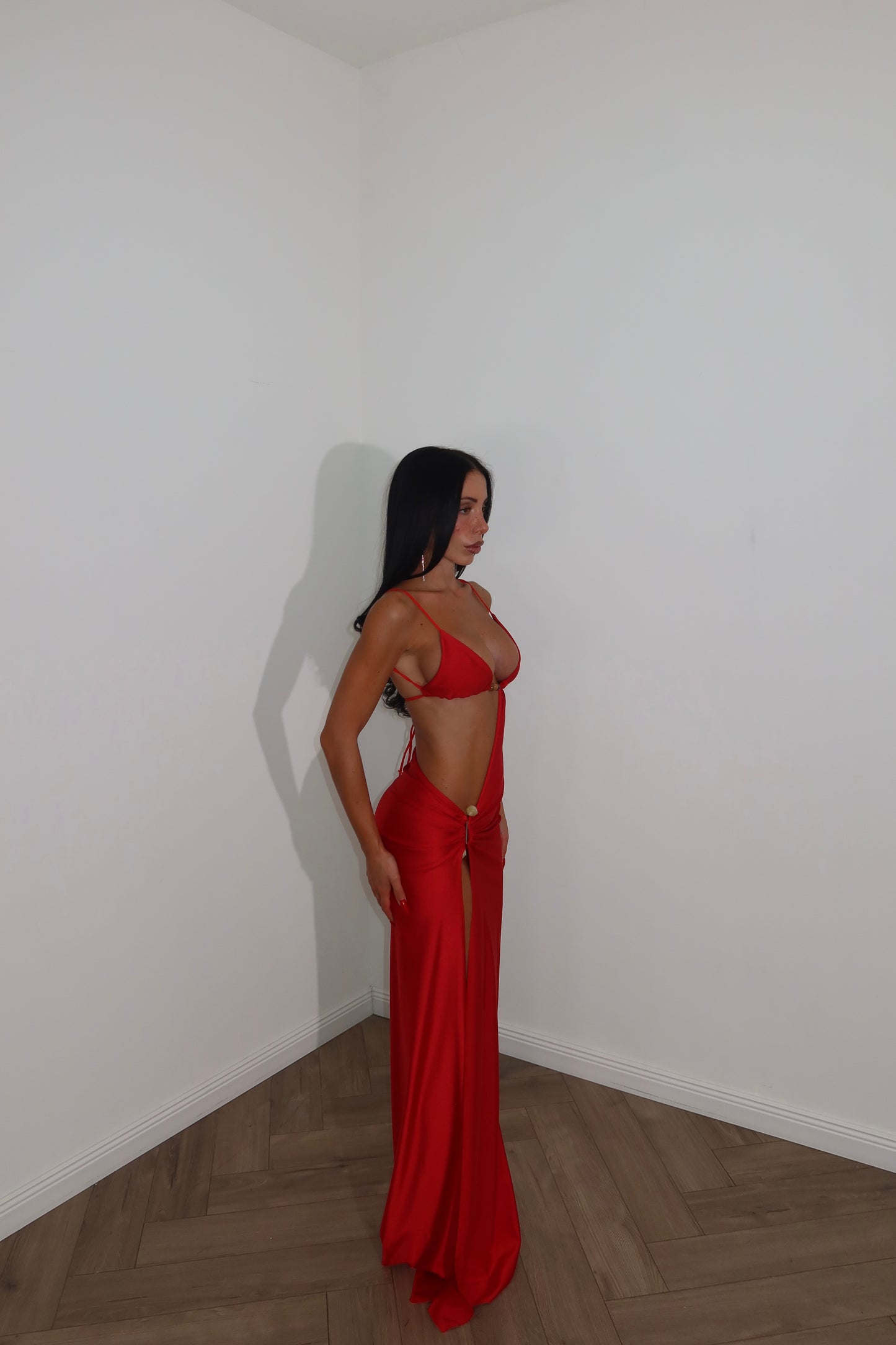 Longdress CHARIZA rosso