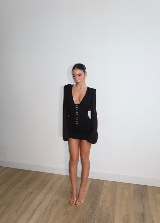 MiniDress MOLLY nero