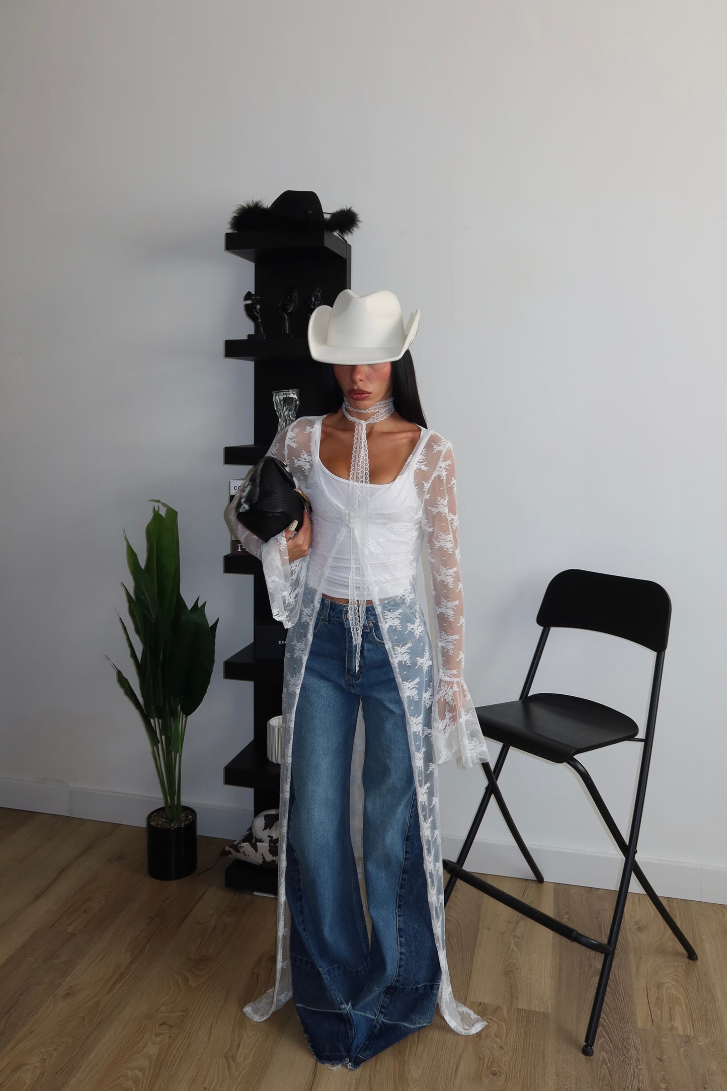 Cardigan NINA bianco