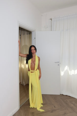 LongDress LOVE giallo