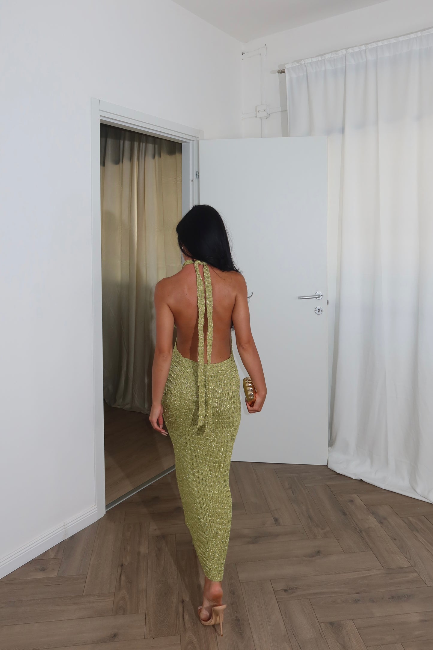 LongDress LAS SALINAS verde acido