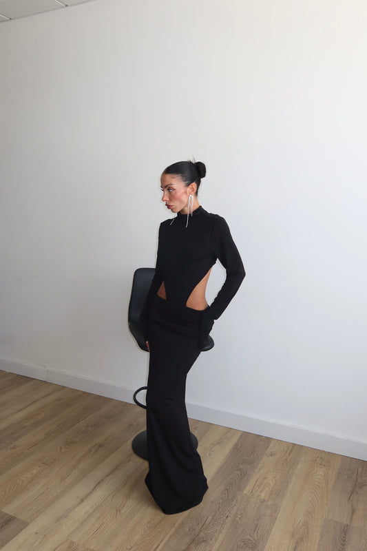 LongDress IMMANCABILE nero