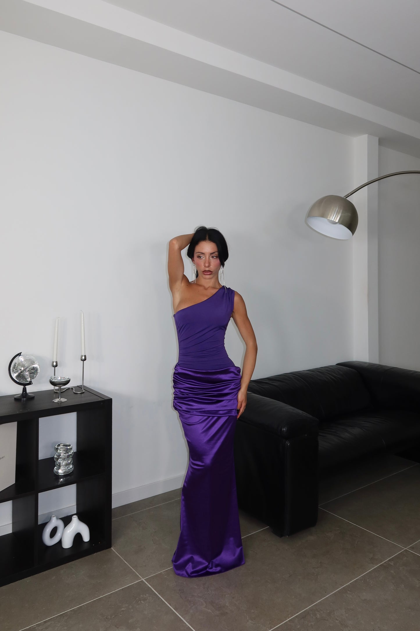 LongDress MET GALA viola