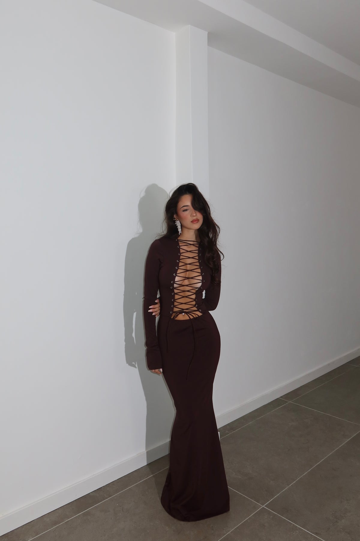 LongDress FORTRESS choco