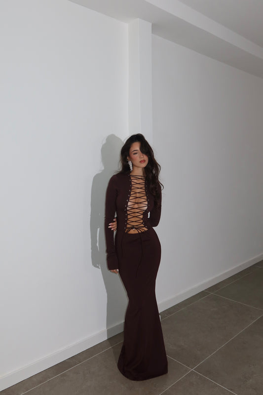 LongDress FORTRESS choco