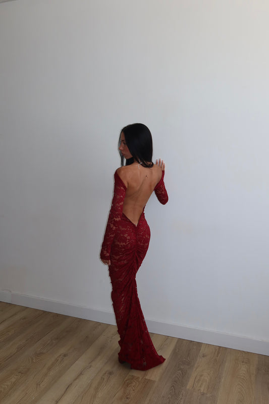 LongDress IVANOVA bordeaux