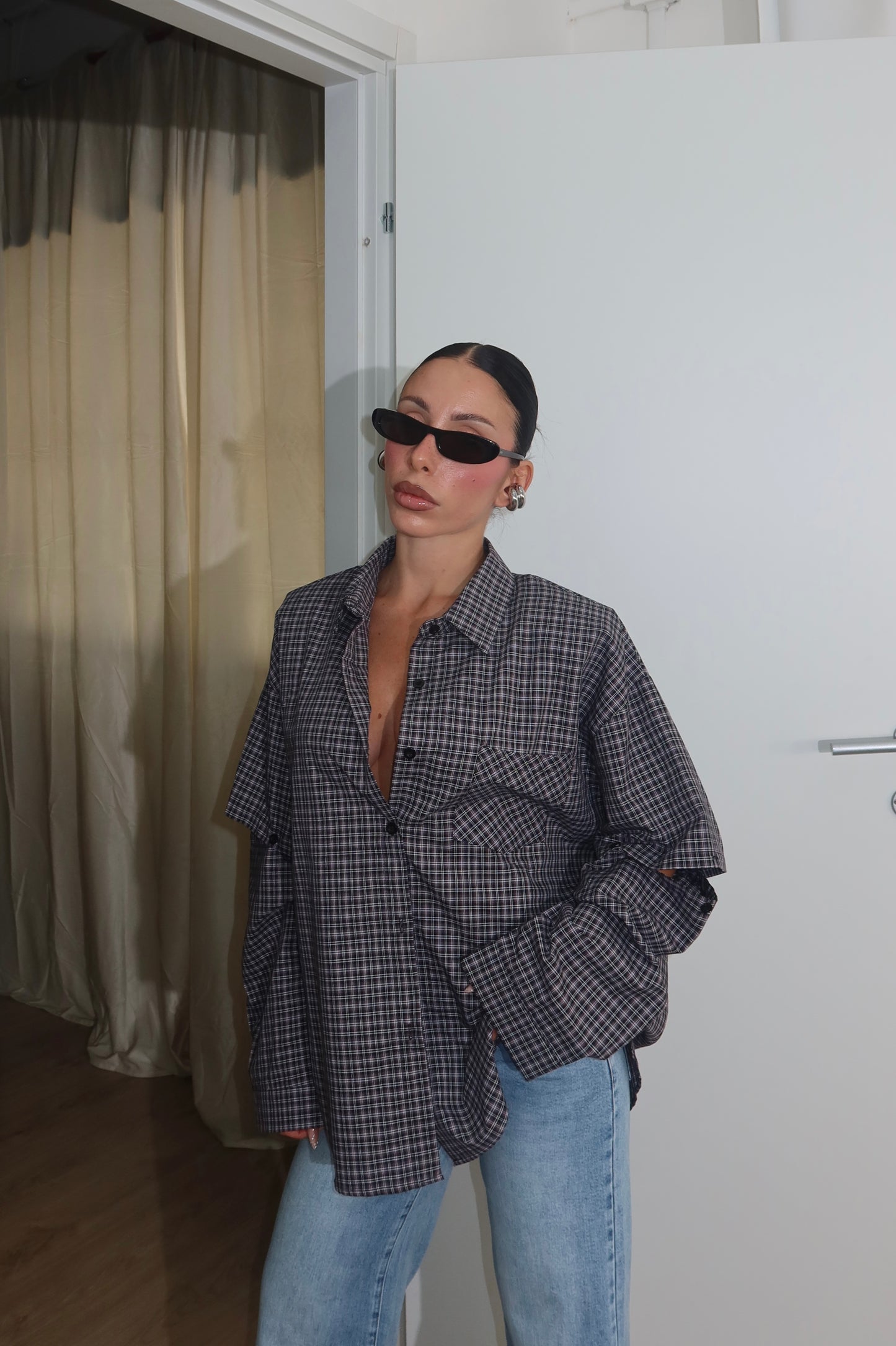 Camicia OPEN nera