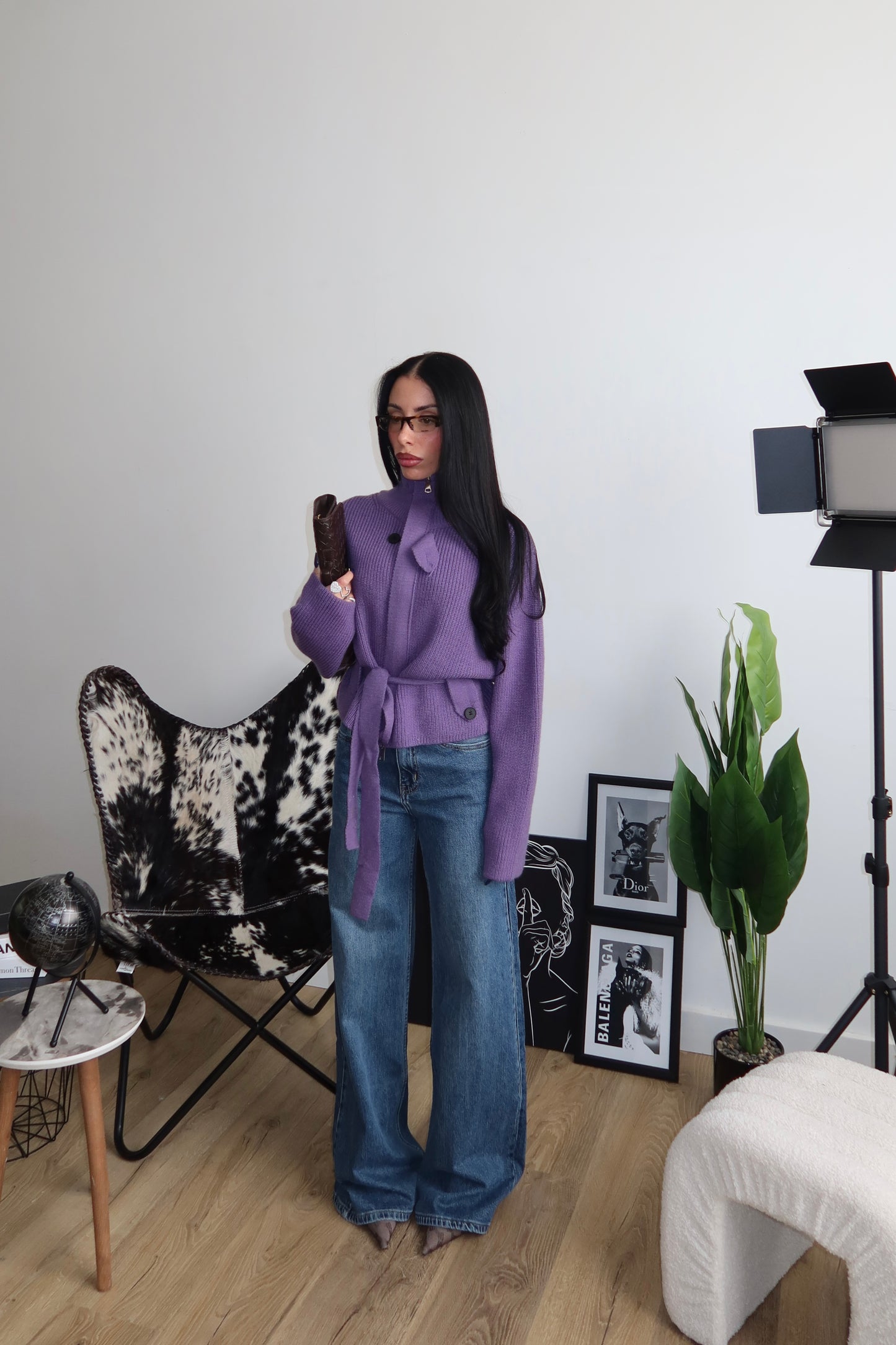 Maglione FATAL viola