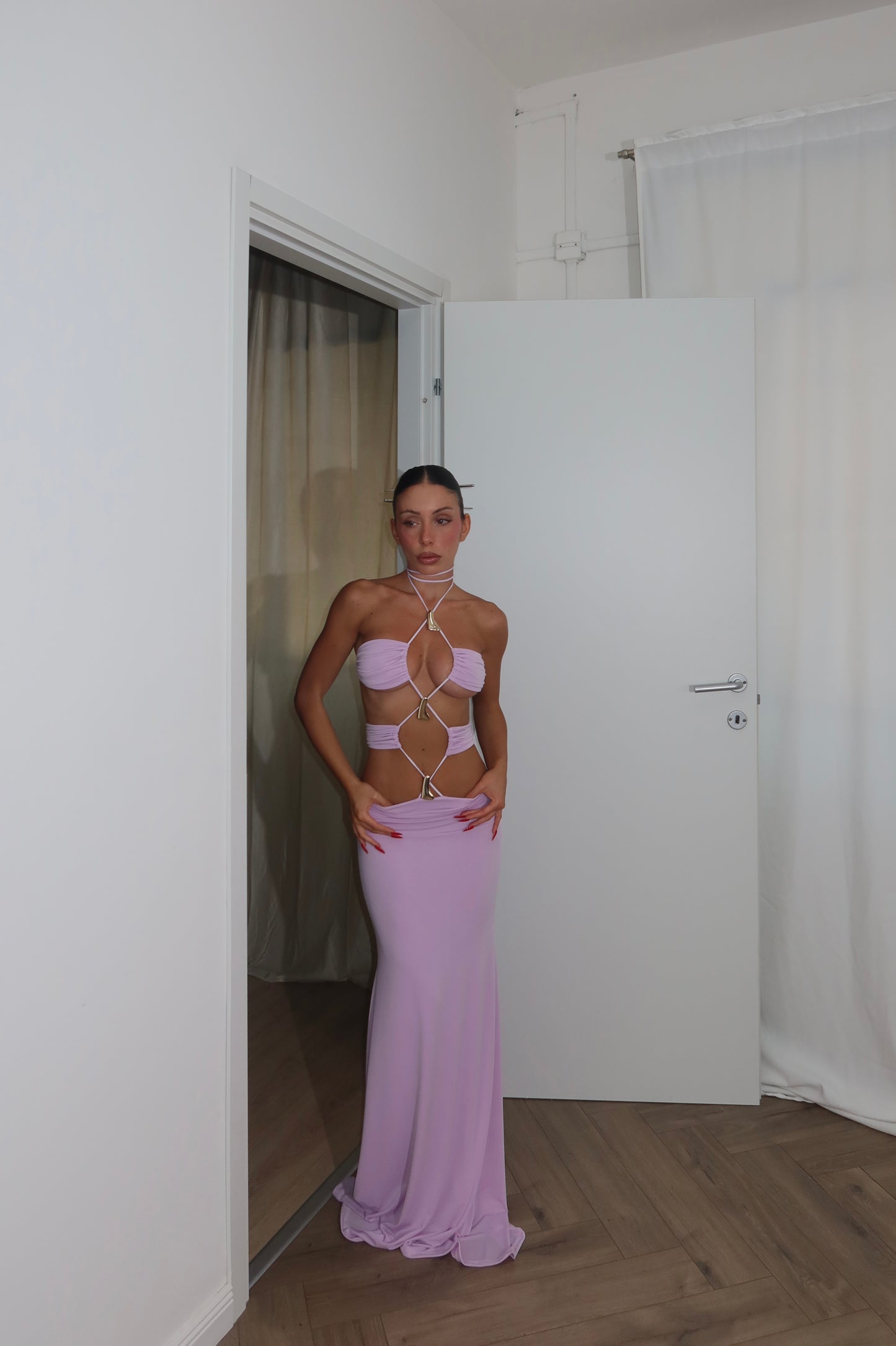 LongDress VENICE lilla