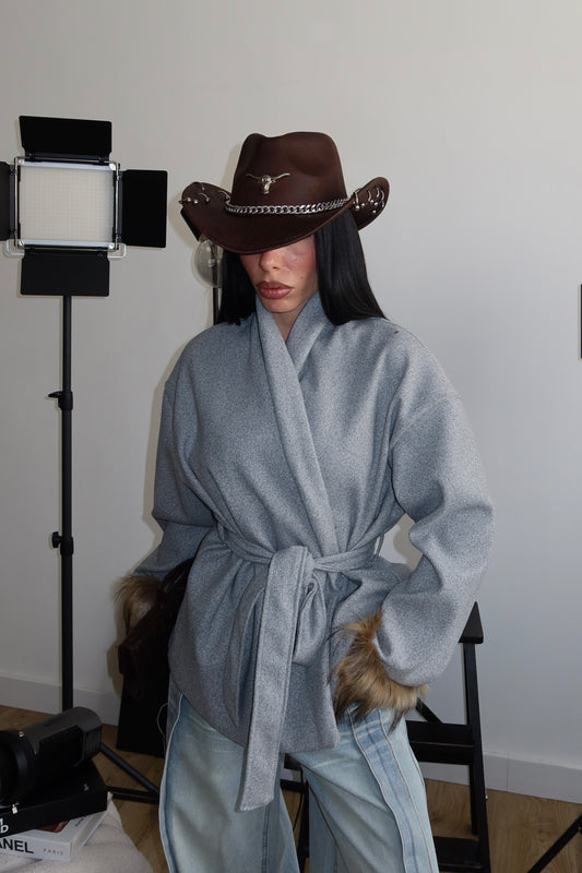 MiniCoat SHARPEY grigio