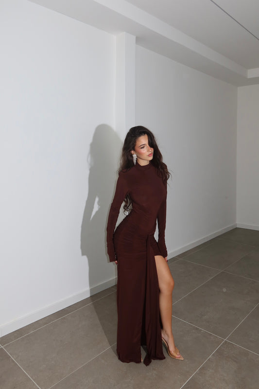 LongDress ZARINA choco
