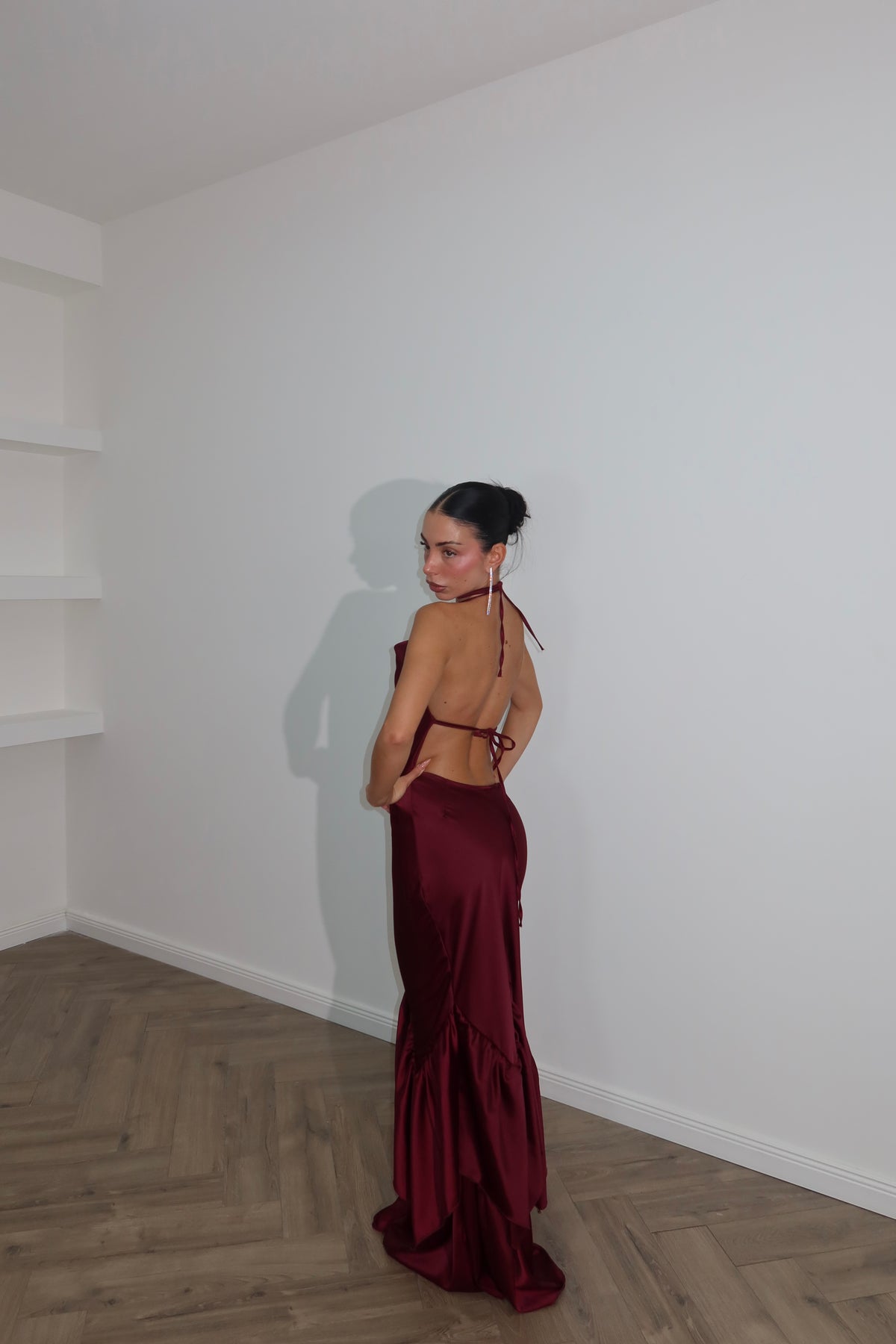 LongDress DELVINE bordeaux