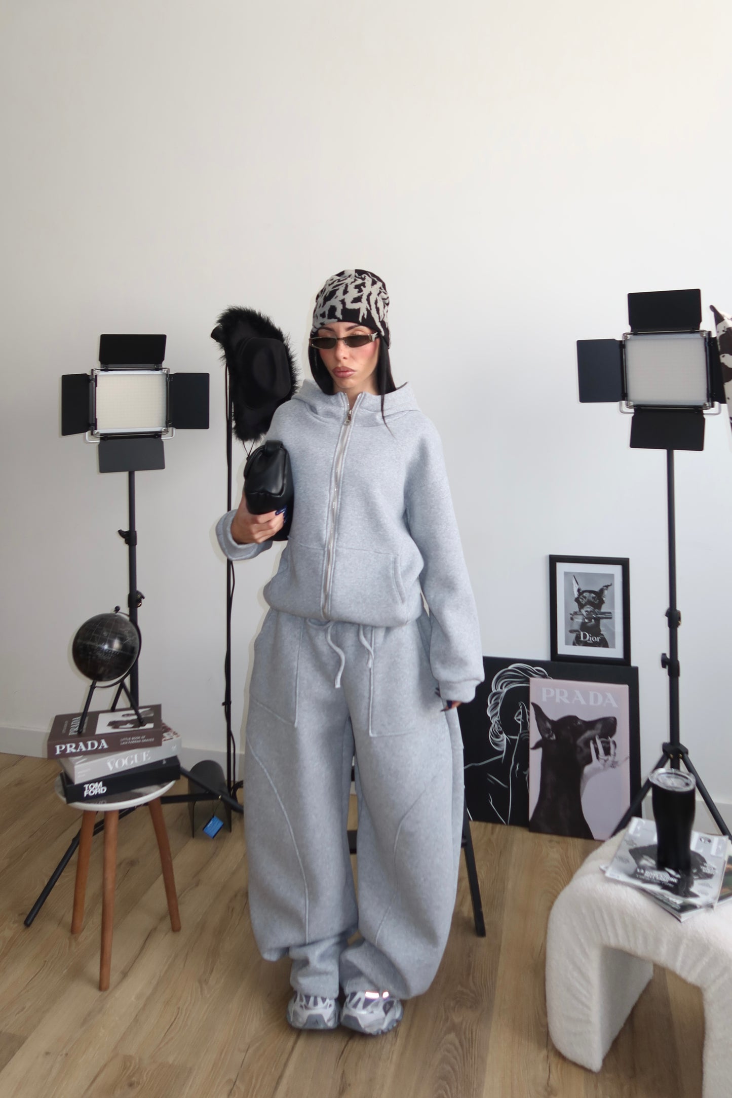 Cordset JET-LAG grigio