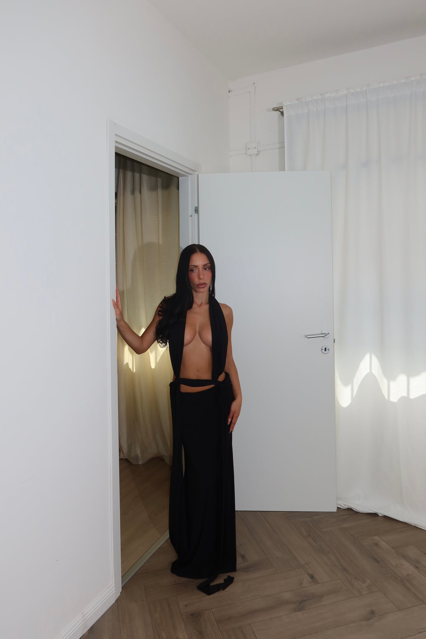 LongDress LOVE nero