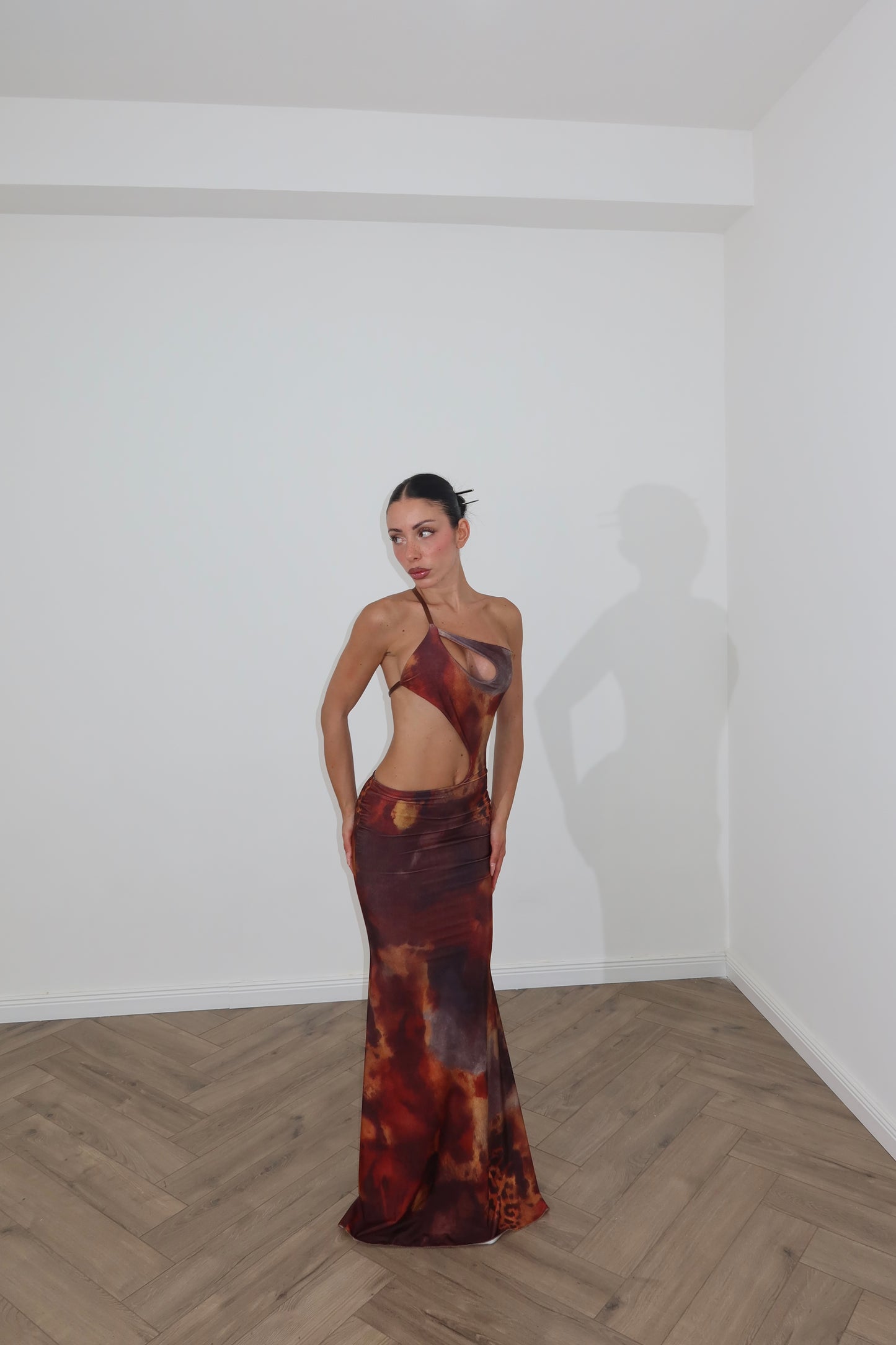 LongDress GEMINI leopard
