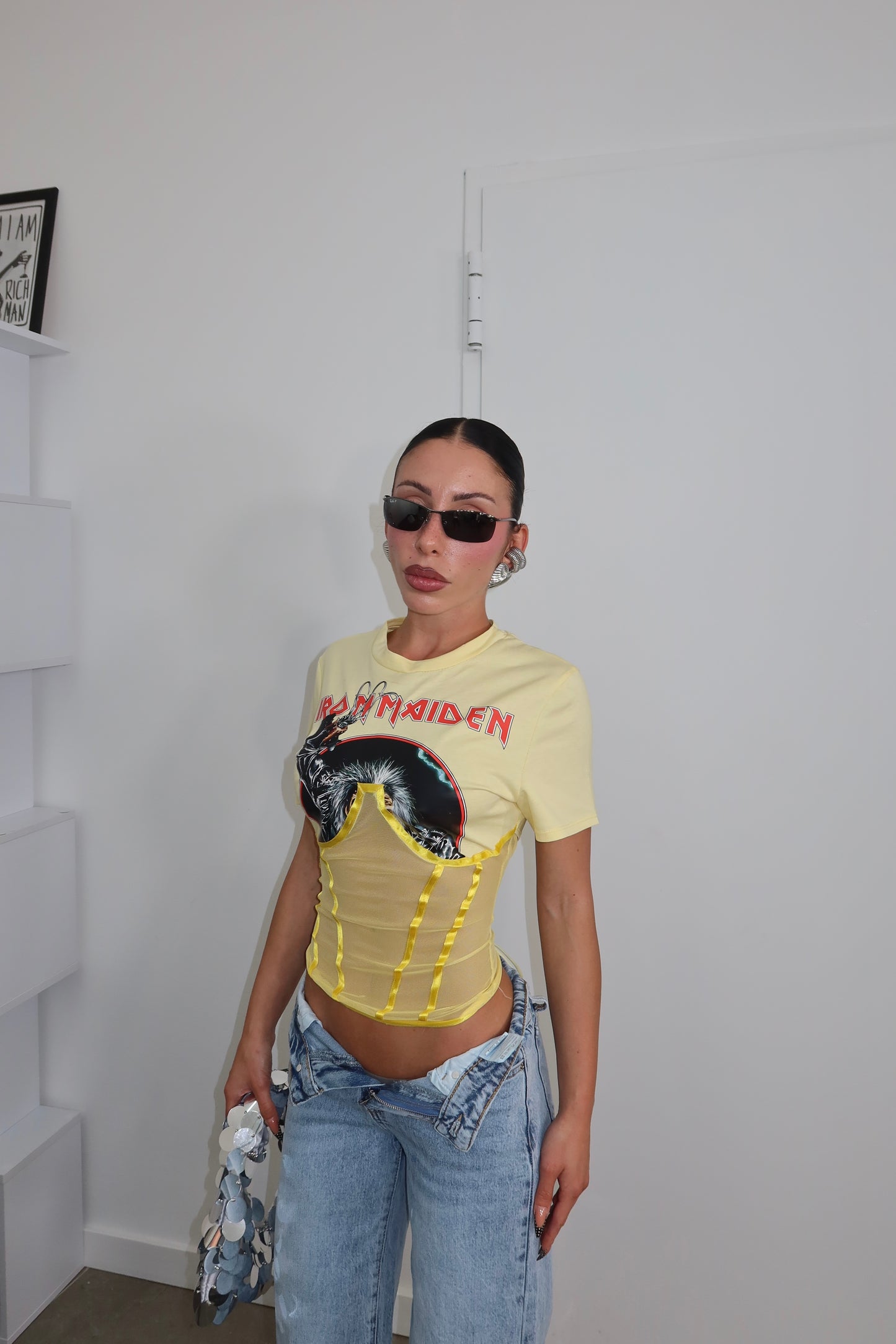 Maglia IRON MAIDEN gialla