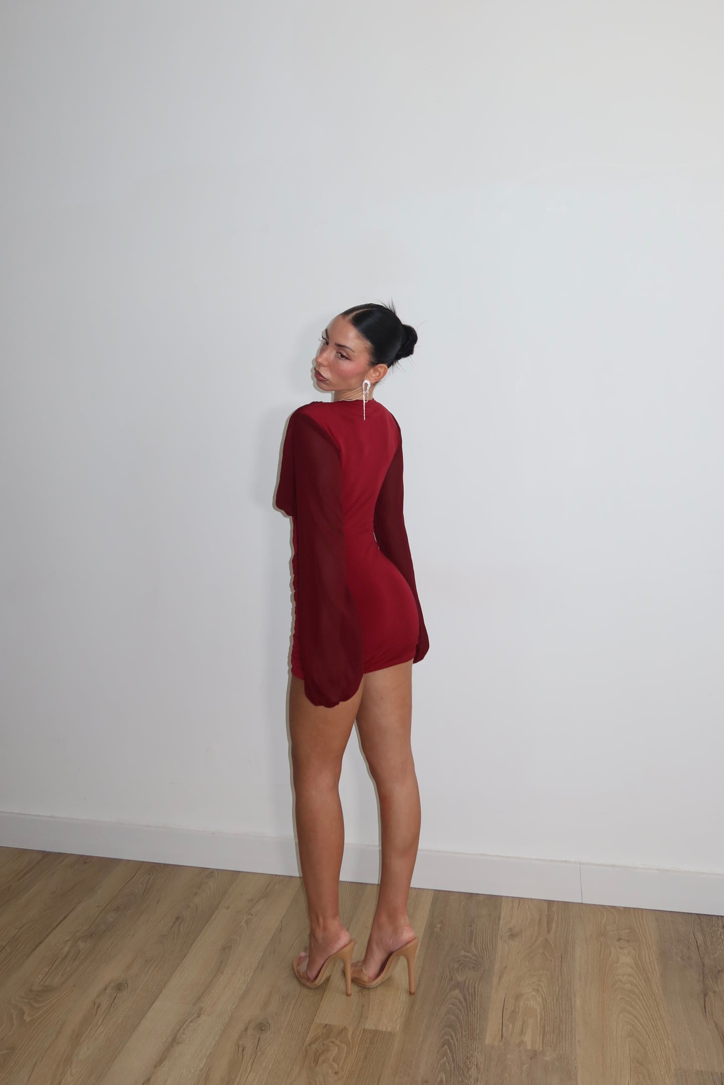 MiniDress MOLLY bordeaux