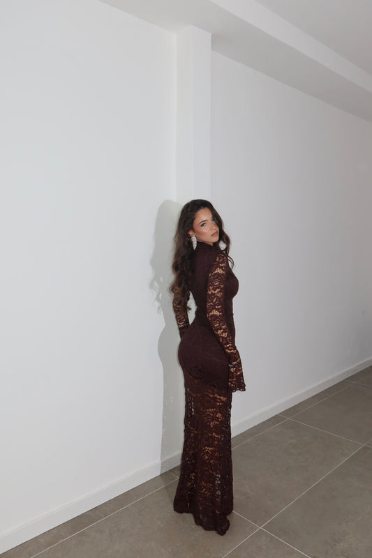 LongDress THE SPACE chocolate