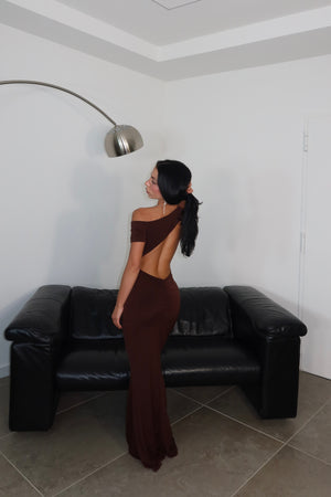 LongDress MARIPOSA choco