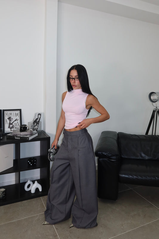 Pants FORMIDABLE dark grey