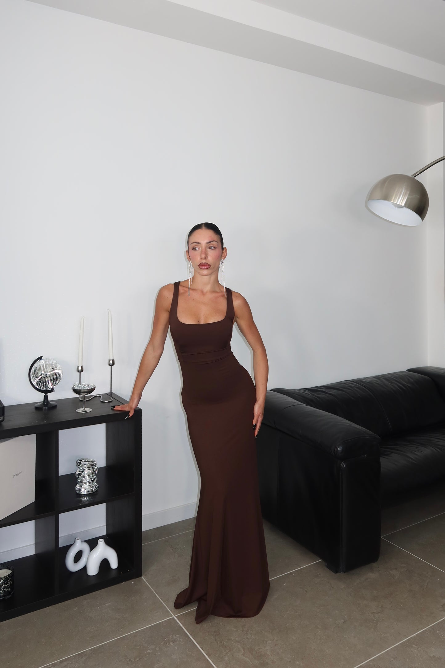 LongDress GRACIE choco