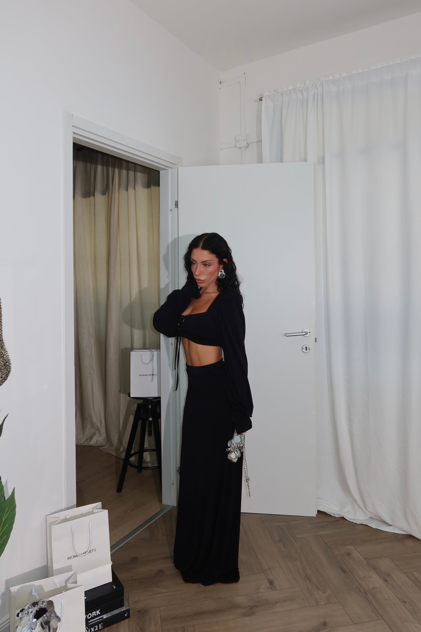 Cordset SHARIMA nero