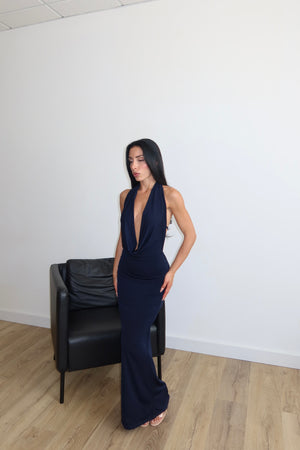 LongDress DUBAI blu