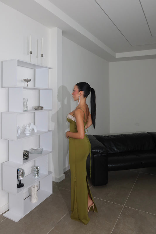 LongDress CHARME verde