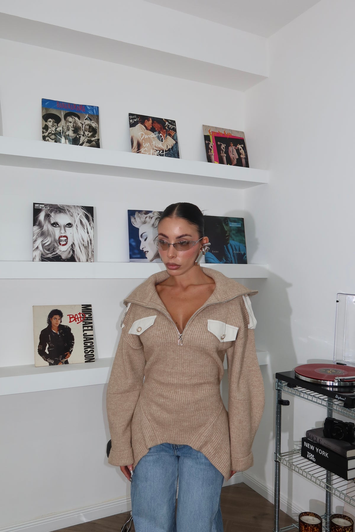 Maglione FAKING beige
