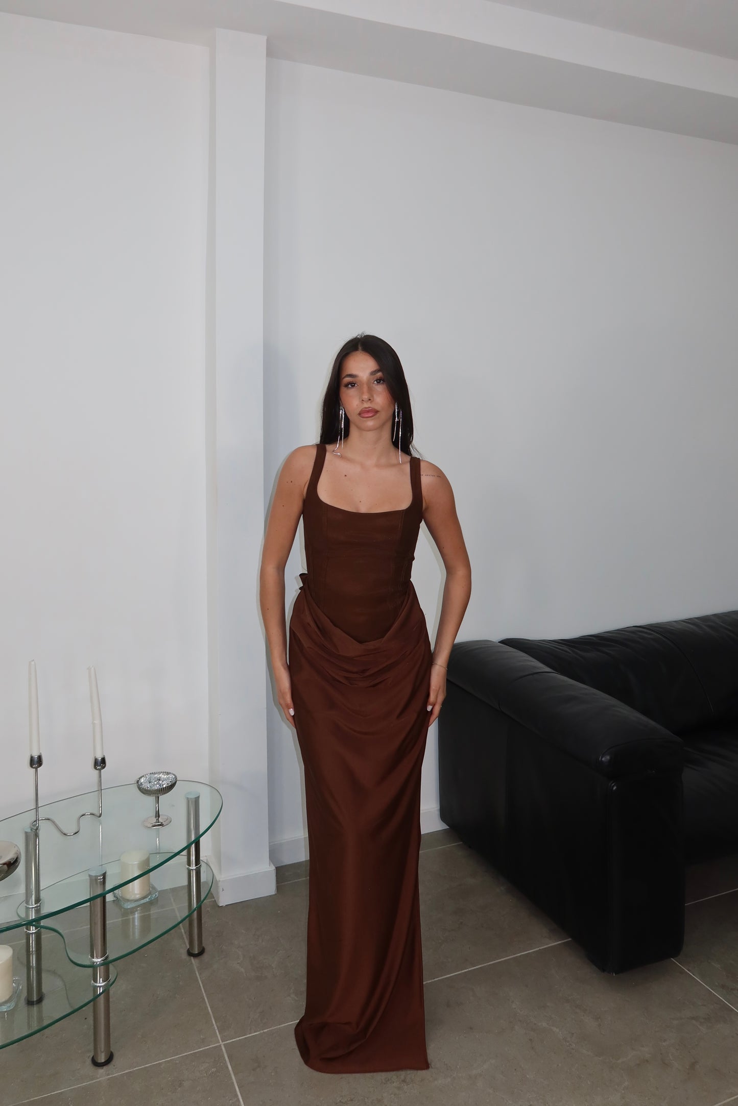 LongDress VIVIENNE choco