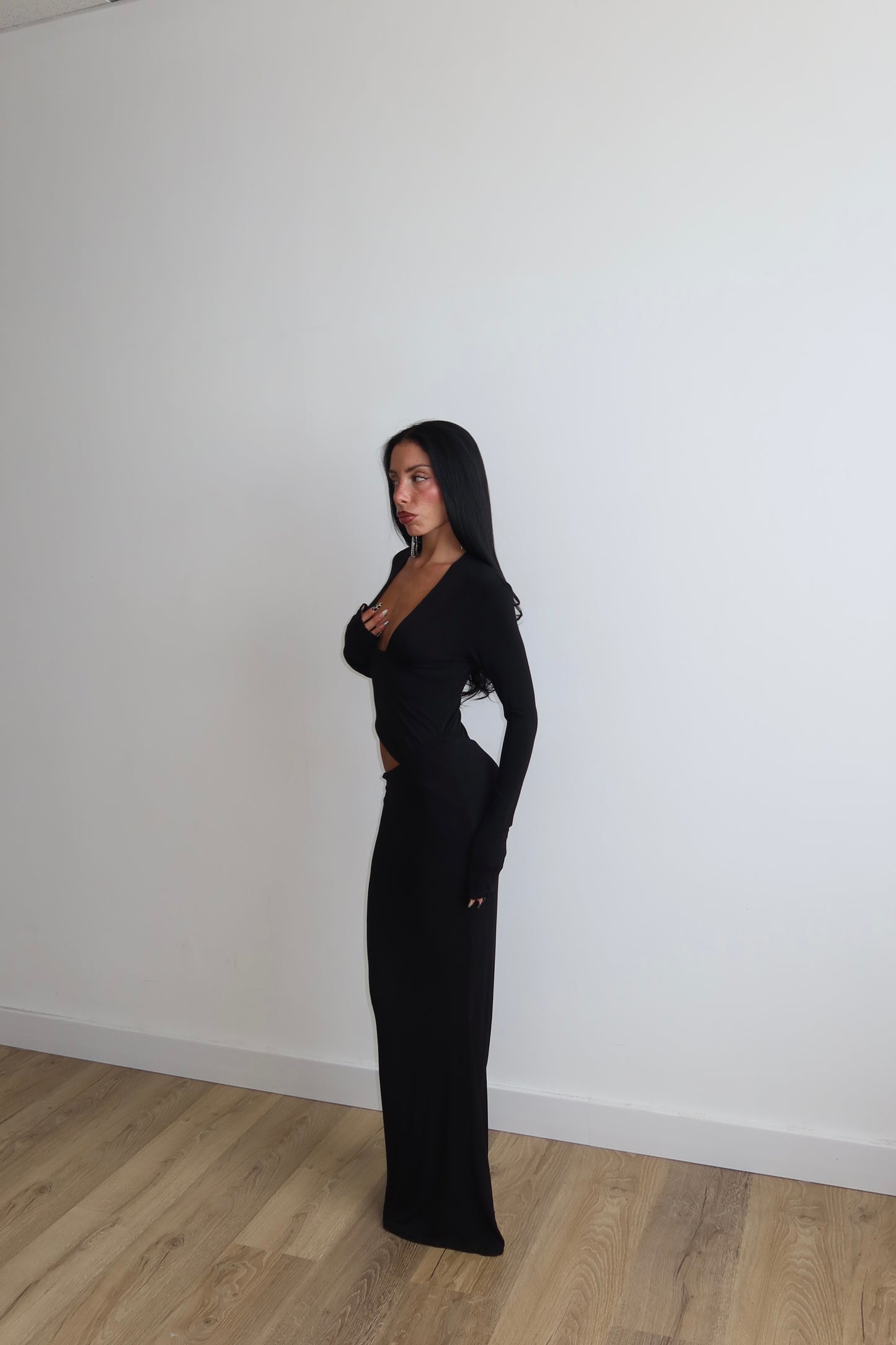 LongDress VERONIQUE nero