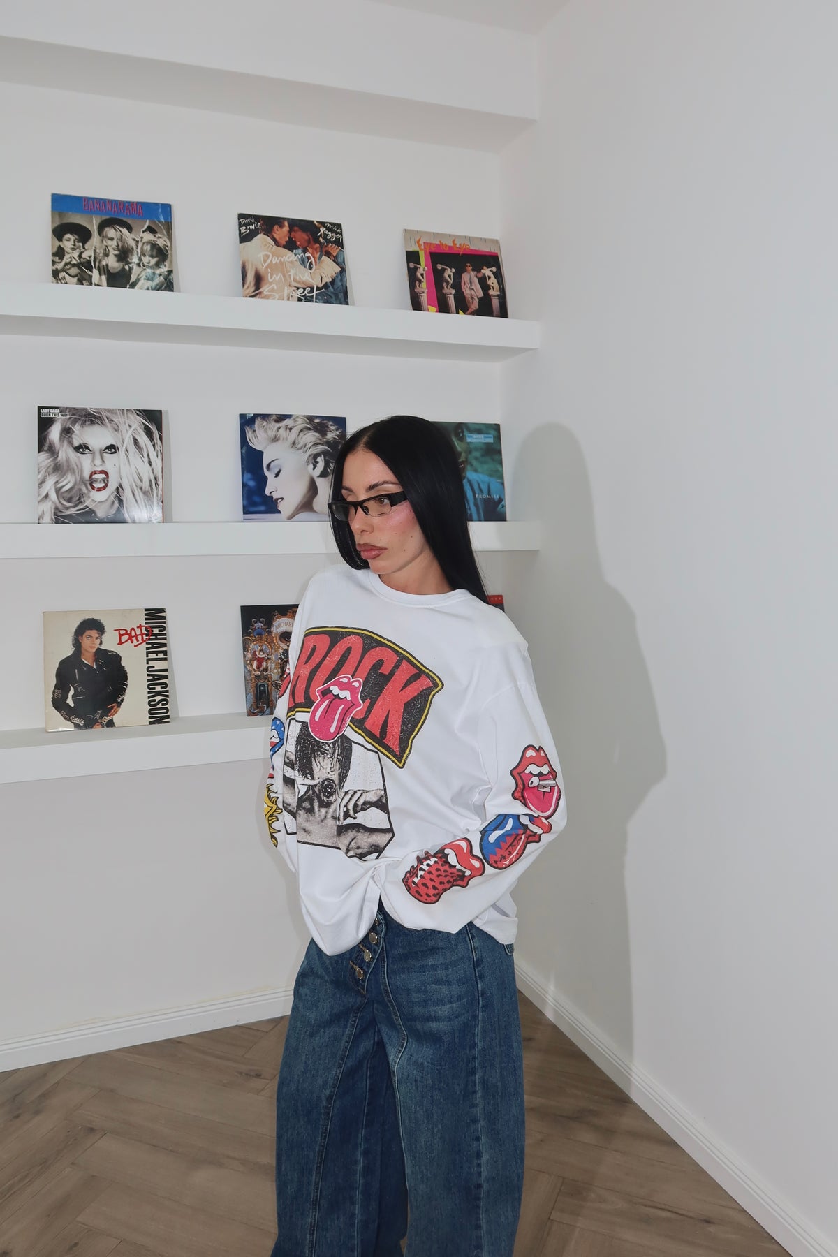 Maglia ROCK bianca