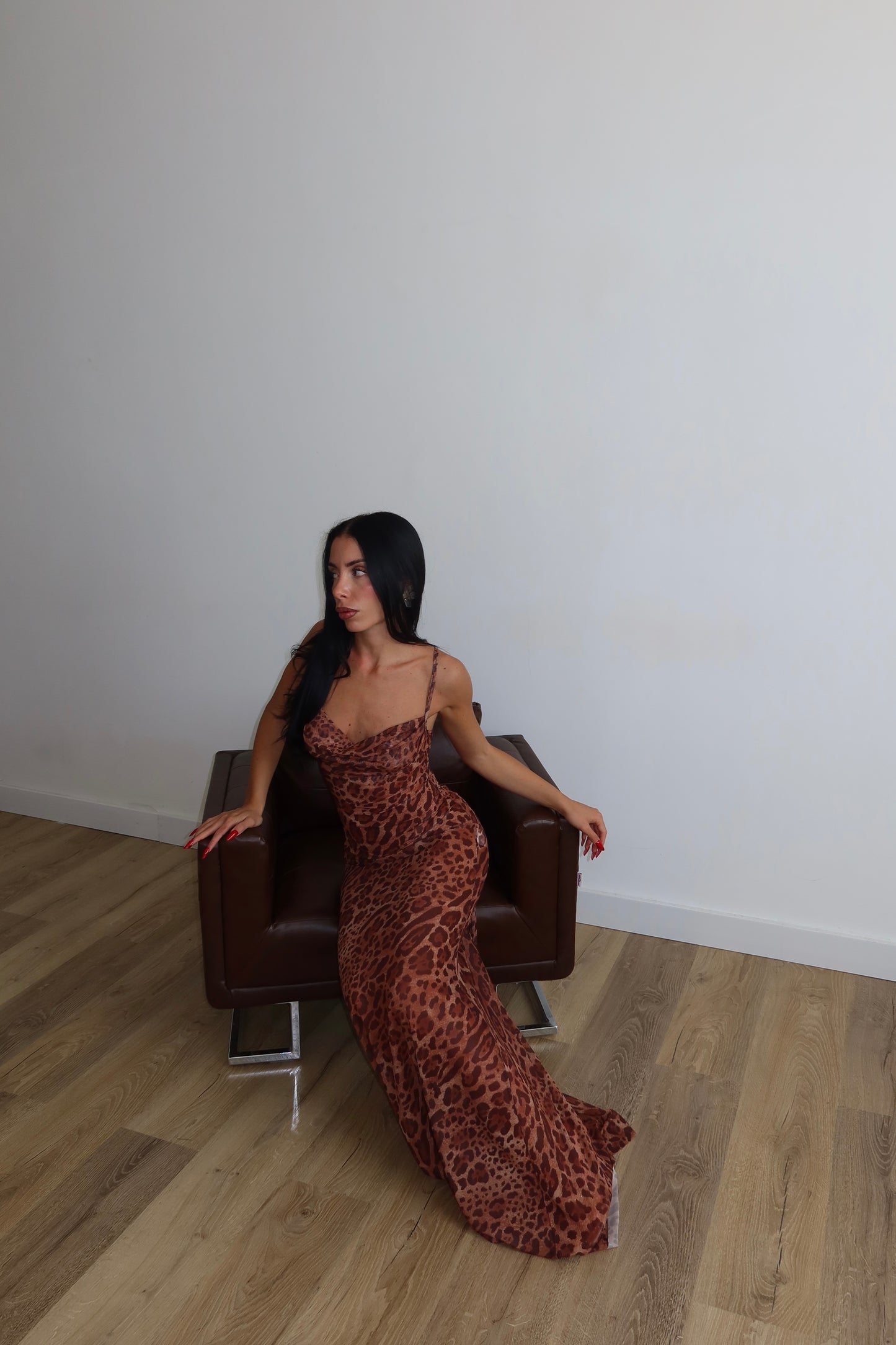 Dress DAYLA leopardato