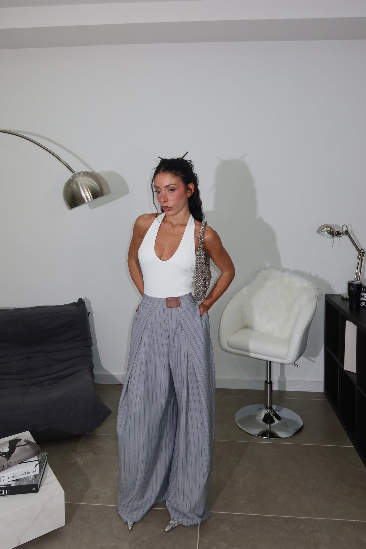 Pants GESSATO grigio