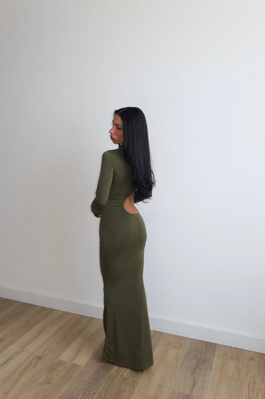 LongDress ARTEMIS 2.0 verde militare