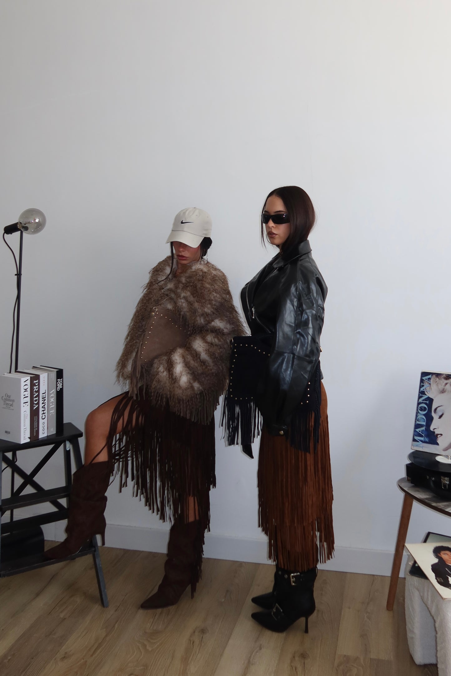 Midi FRANGE & CAMOSCIO camel