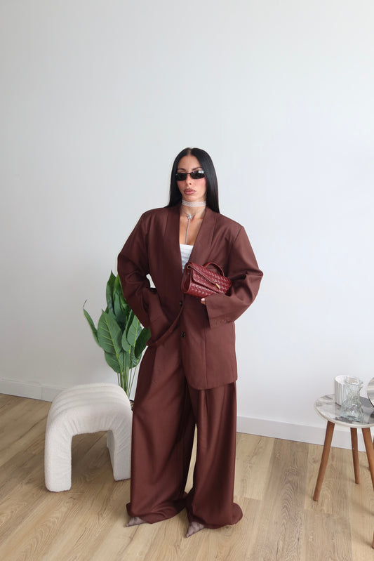 Tailleur HARVEY prugna