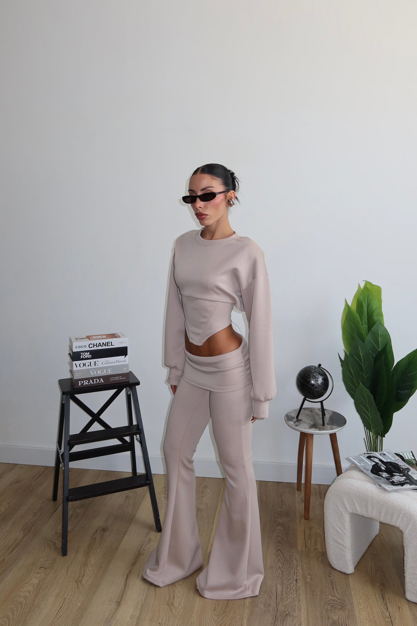 Cordset BUSTINO panna