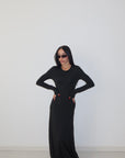 Dress MORTICIA nero