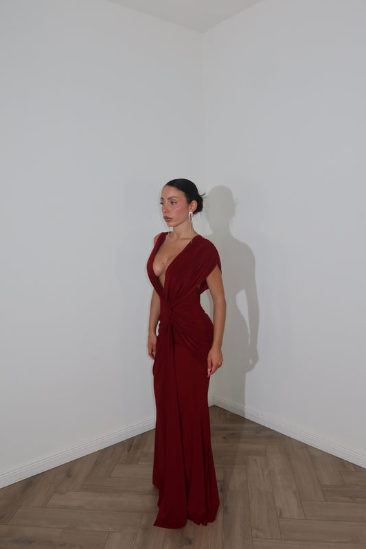 LongDress NABILAH bordeaux