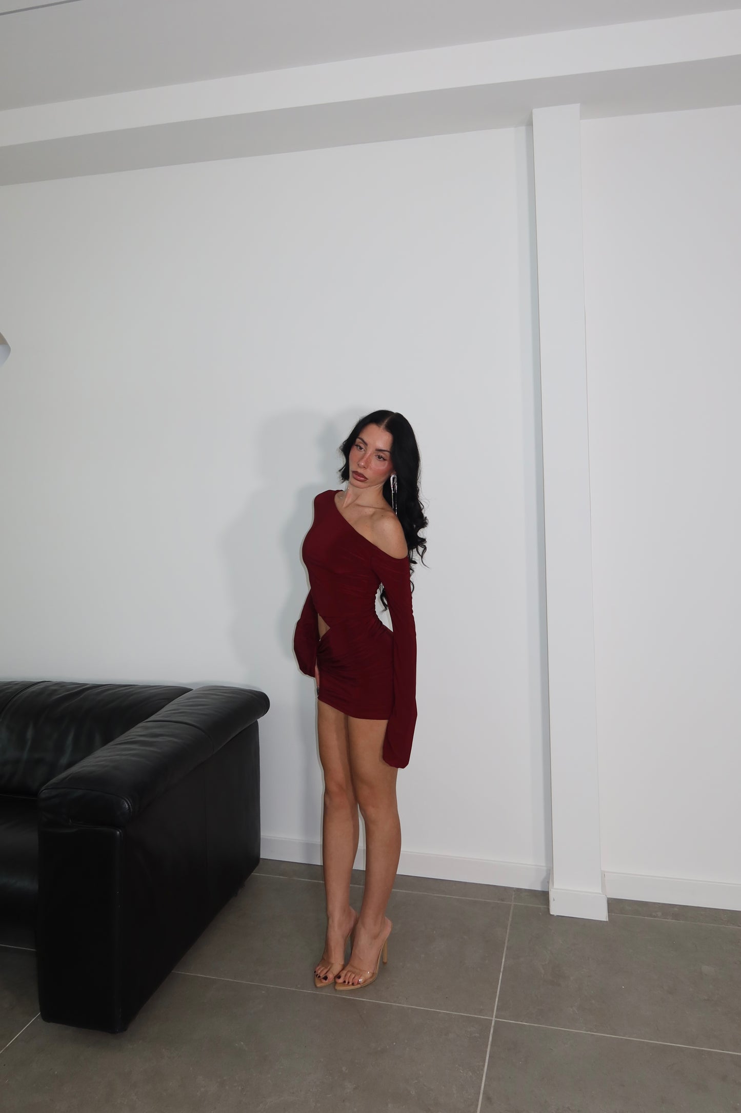 MiniDress KESHA Bordeaux